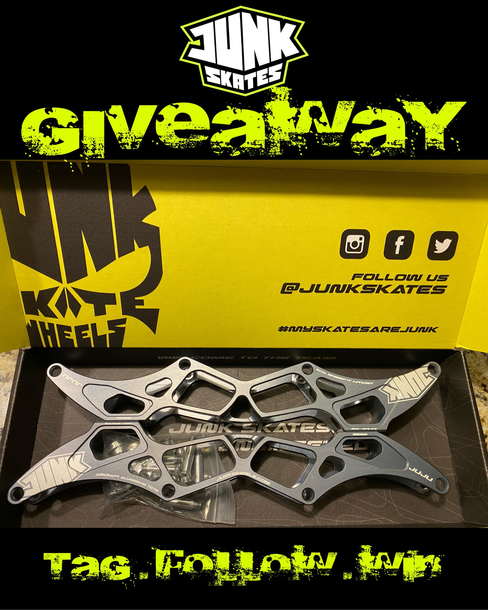 Junk Skates Giveaway- Corona Edition 🦠