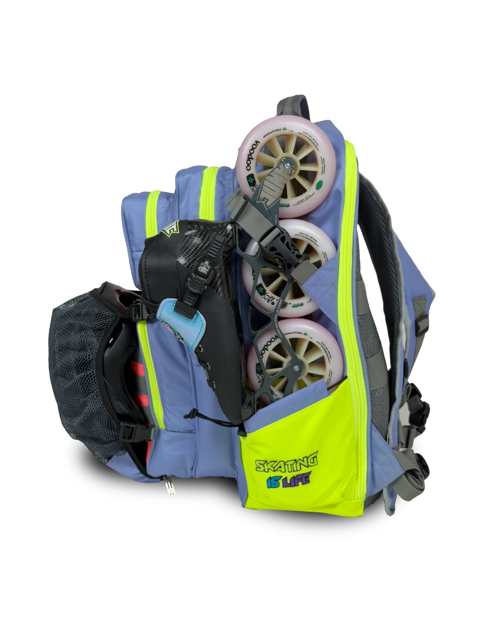 Skate Backpack Purple + Pink