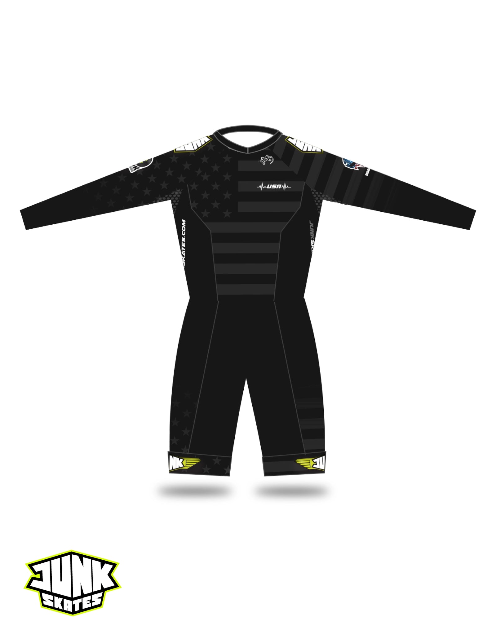 Junk USA Black Out Pro Racing Suit 🇺🇸 (Long Sleeve)