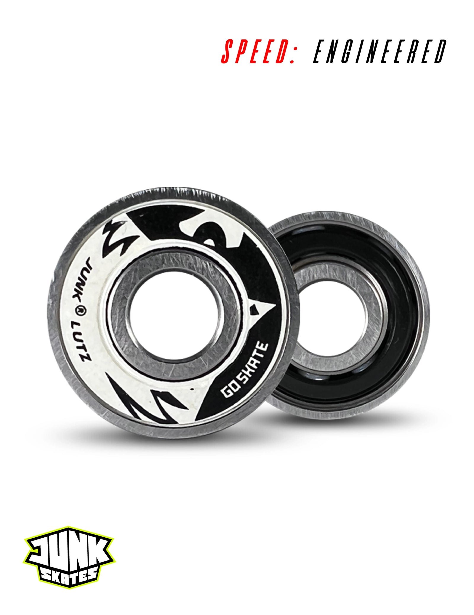 Lutz Quad Ceramic Bearings Zr0 * For 7MM Quad skates Only*