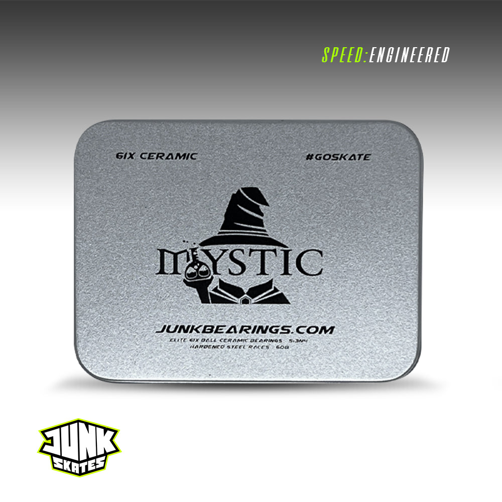 Junk Mystic Pro 6ix Ceramic Skate Bearings - 16 Pack