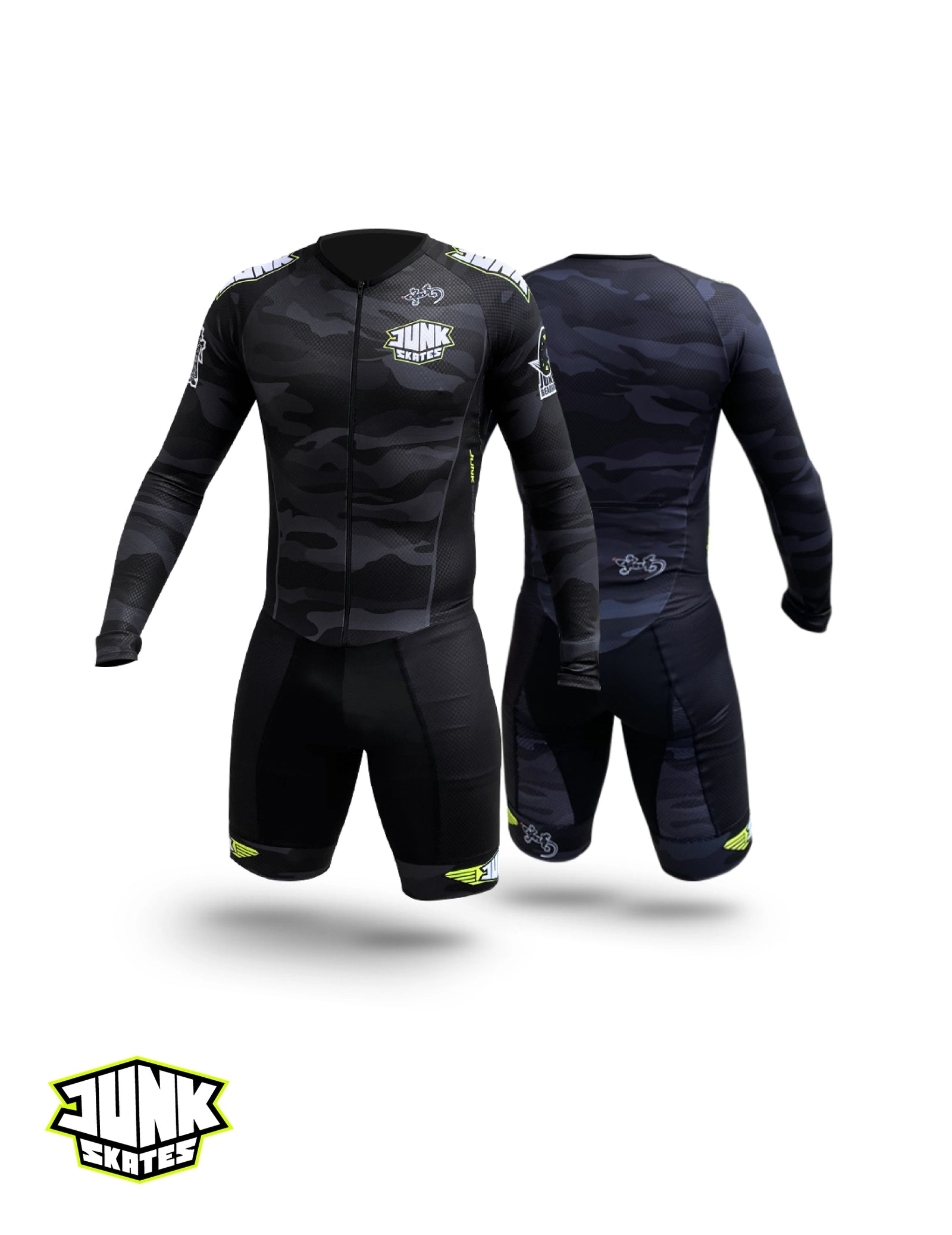 Junk Dark Camo Elite Racing Suit - Long Sleeve