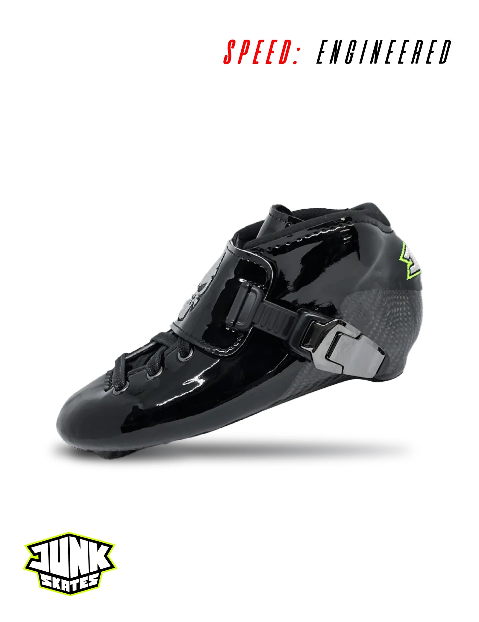 Junk Element Black Premium Inline Skate Boots
