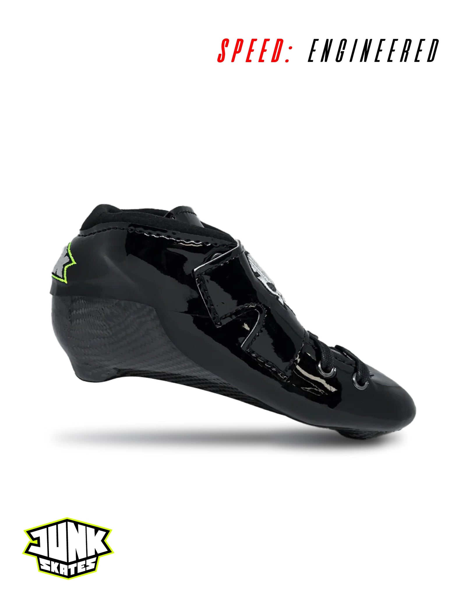 Junk Element Black Premium Inline Skate Boots