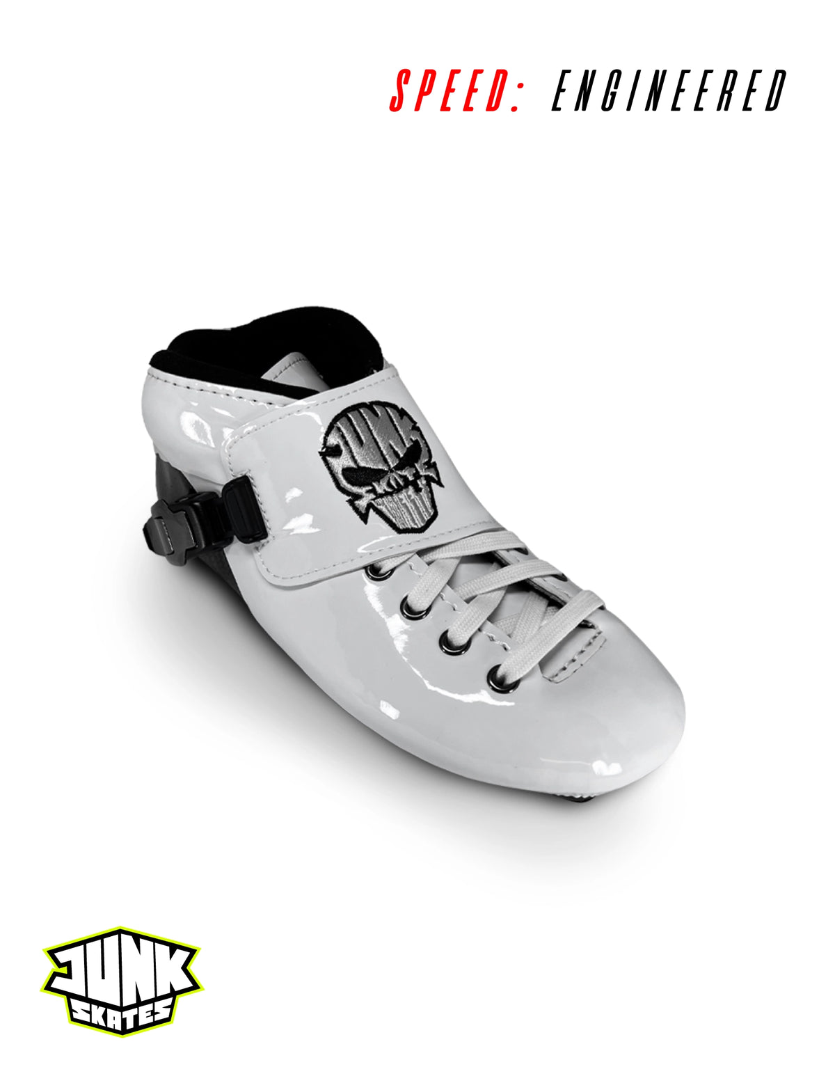 Junk Element White Premium Inline Skate Boots