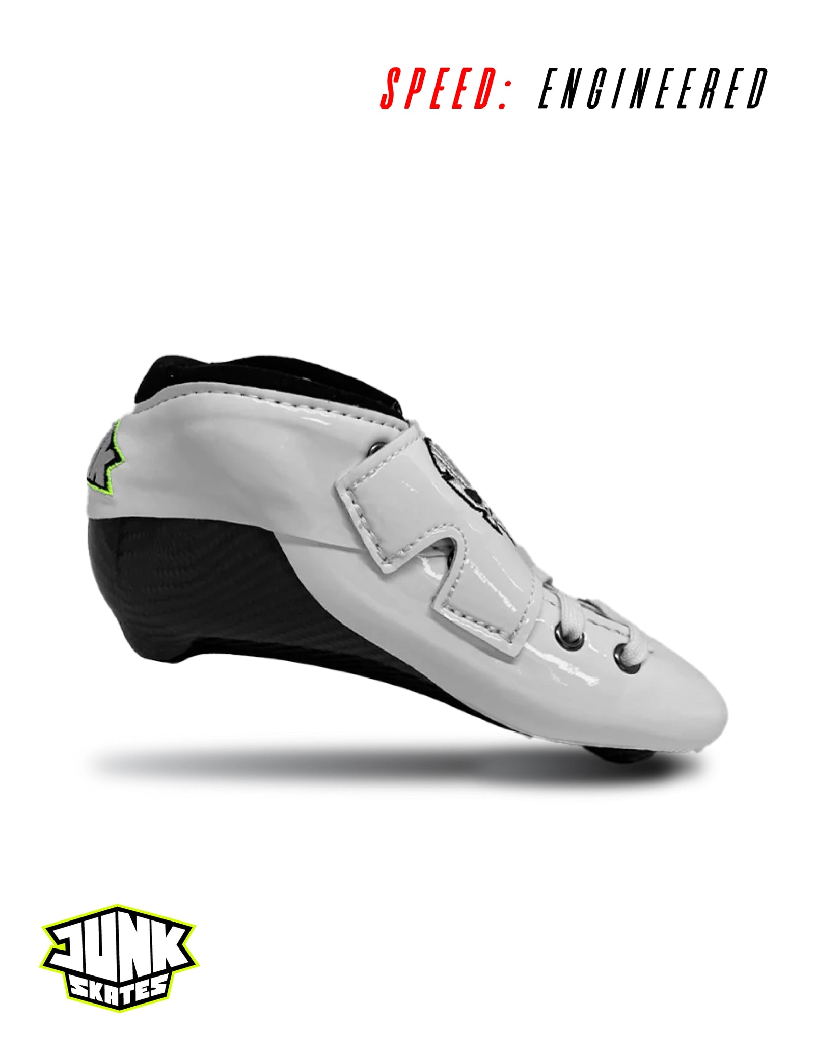 Junk Element White Premium Inline Skate Boots