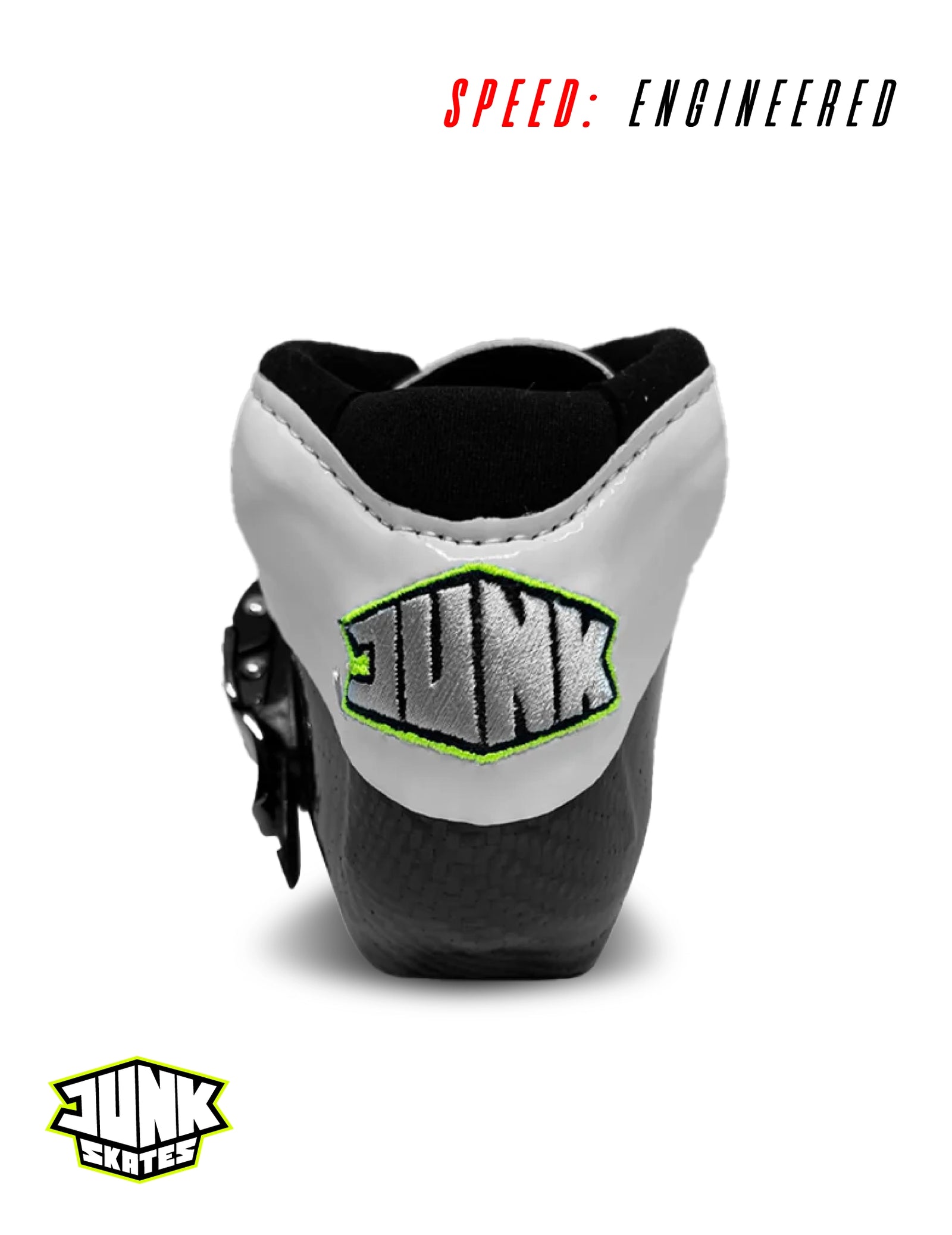 Junk Element White Premium Inline Skate Boots