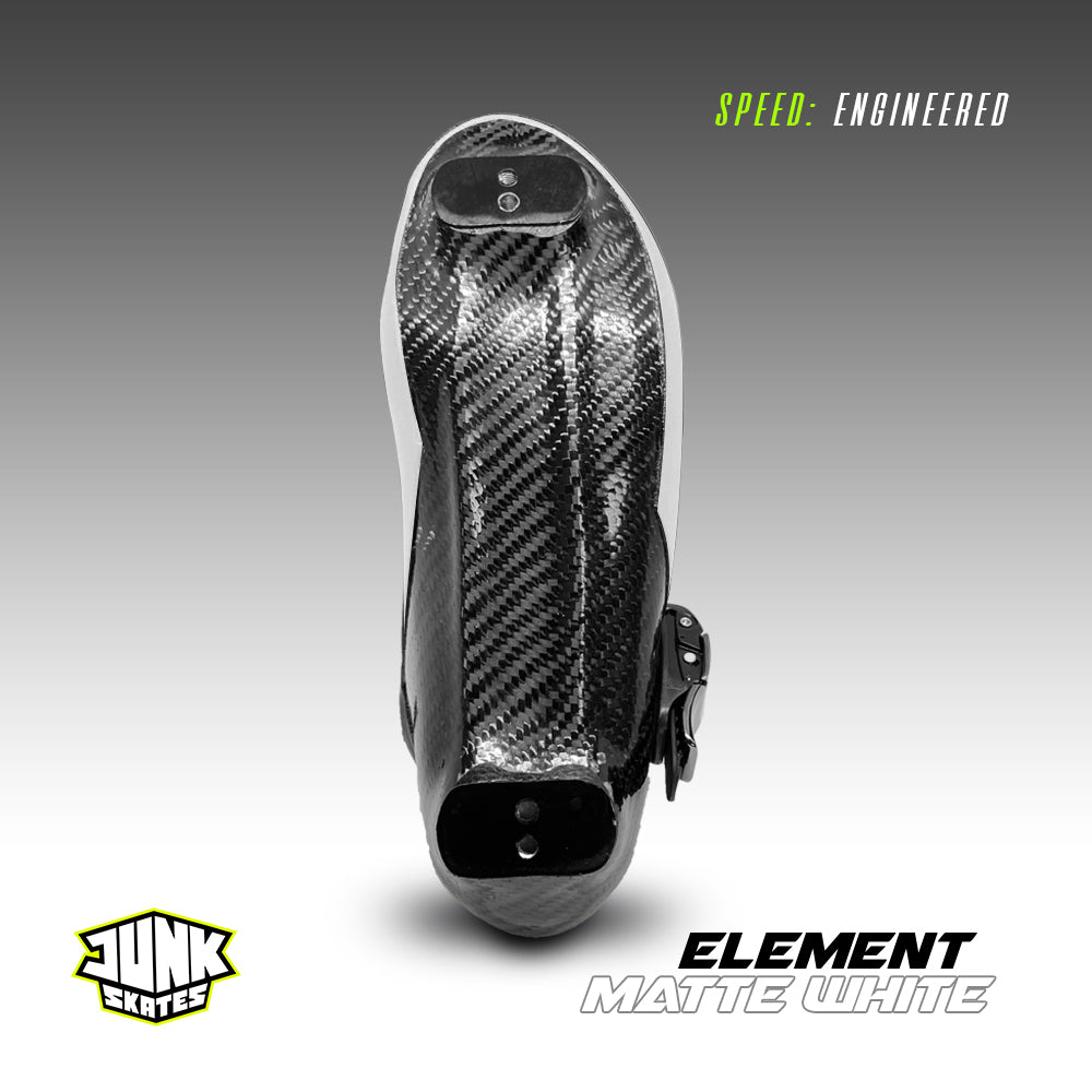 Junk Element Matte White Boots