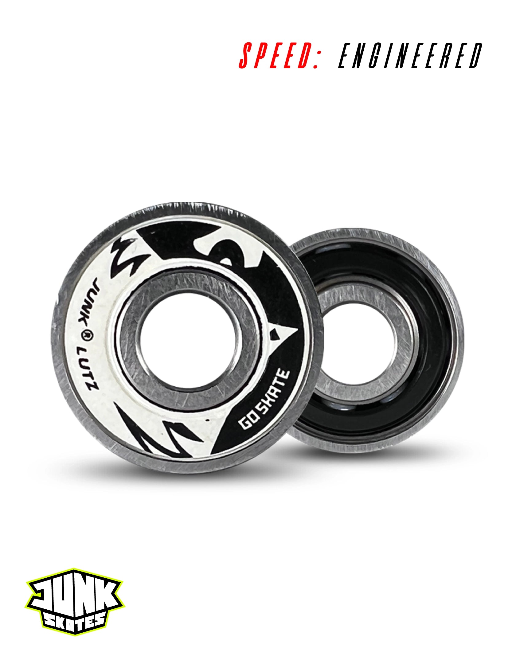 Lutz Quad Ceramic Bearings Zr0  * For 7MM Quad skates Only*
