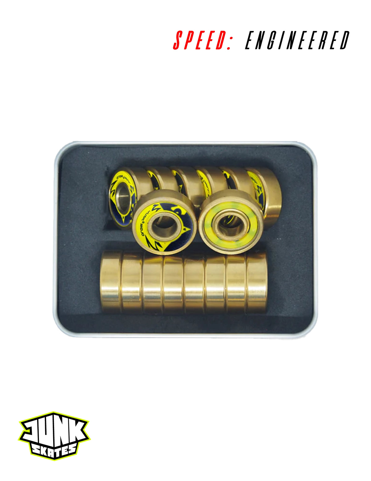 Junk Mojo Ceramic + Titanium Bearings