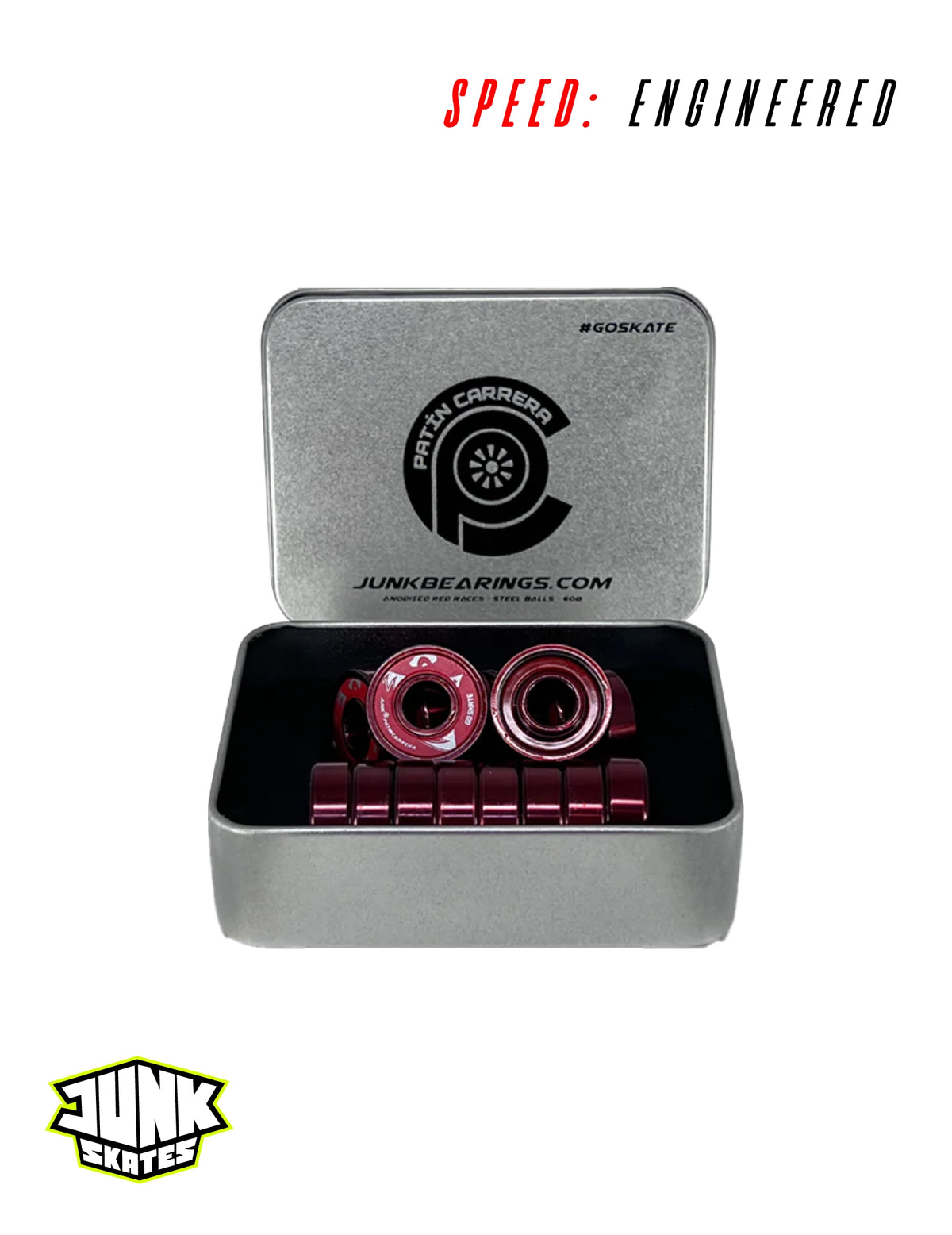 Junk Patín Carrera 7-Ball Bearings 🛼🔥 – Spanish Community Edition 🇪🇸 – 16-Pack