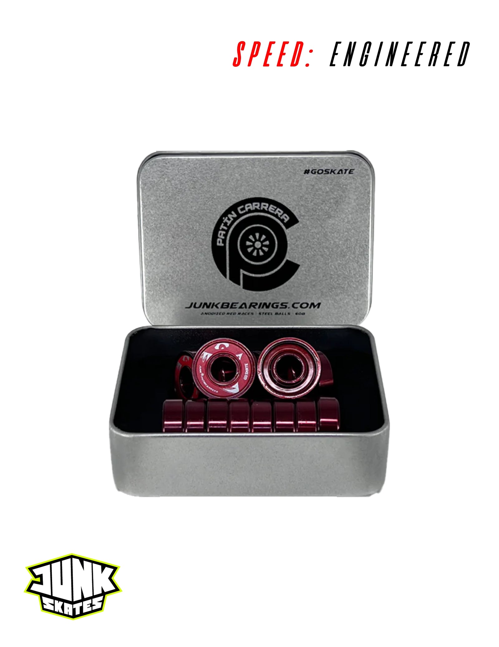 Junk Patín Carrera 7-Ball Bearings 🛼🔥 – Spanish Community Edition 🇪🇸 – 16-Pack