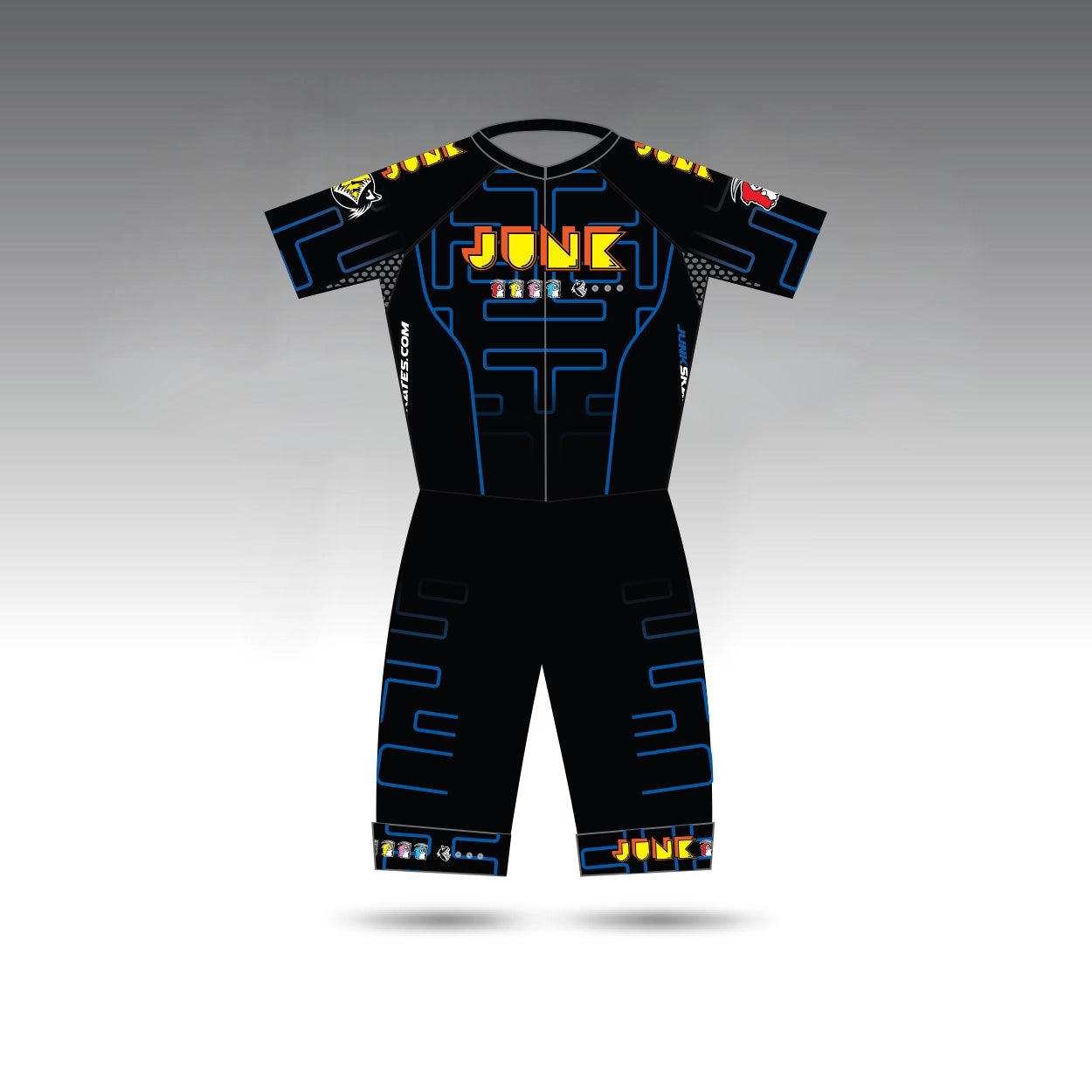 Junk Skates Junk Man Uniform inline speed skating Junk Wheels Francisco Ramirez 