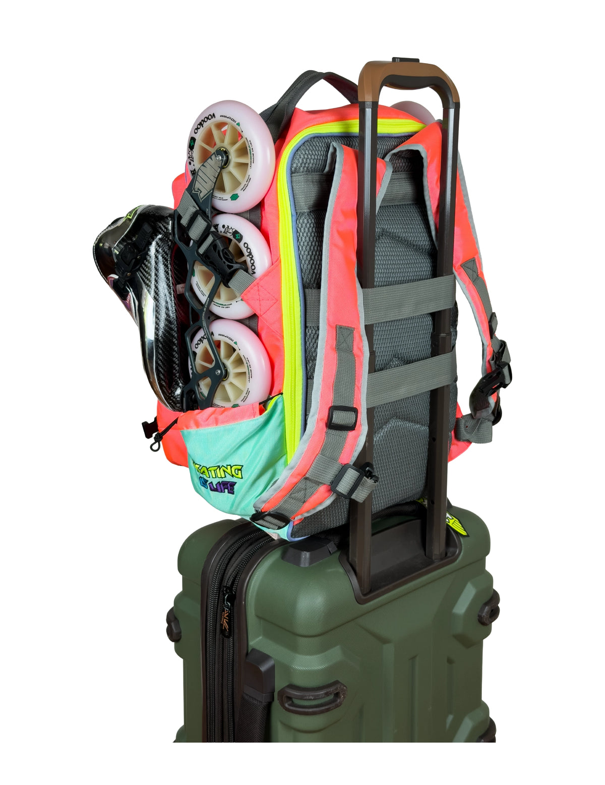 Skate Backpack Pink + Purple