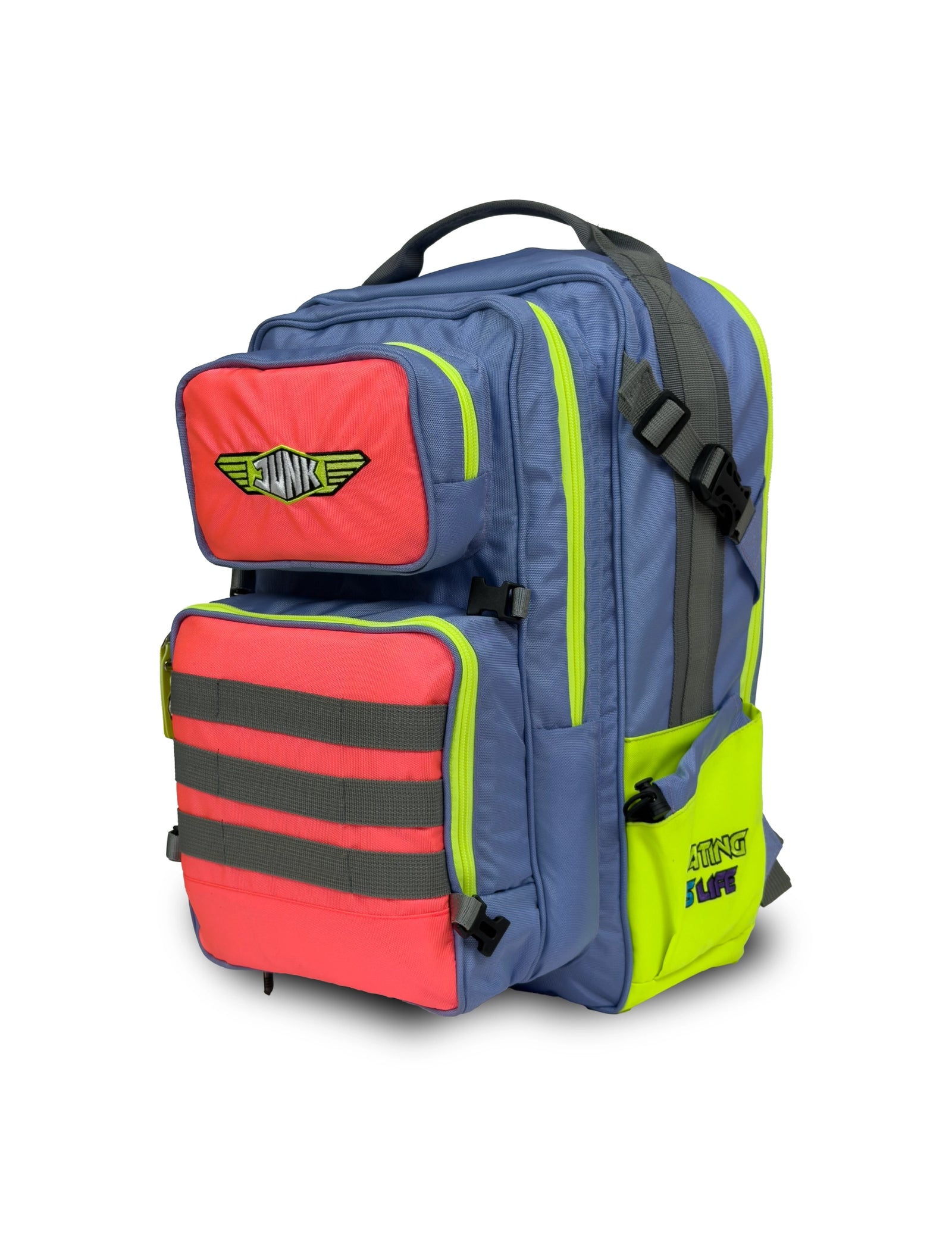 Skate Backpack Purple + Pink