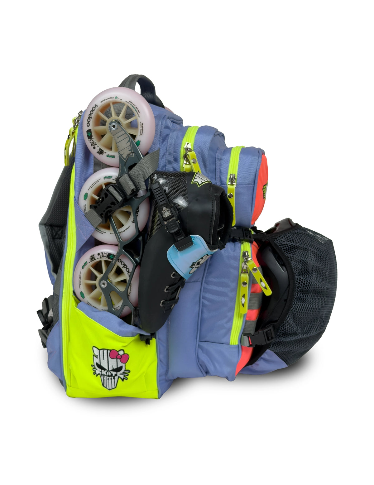 Skate Backpack Purple + Pink