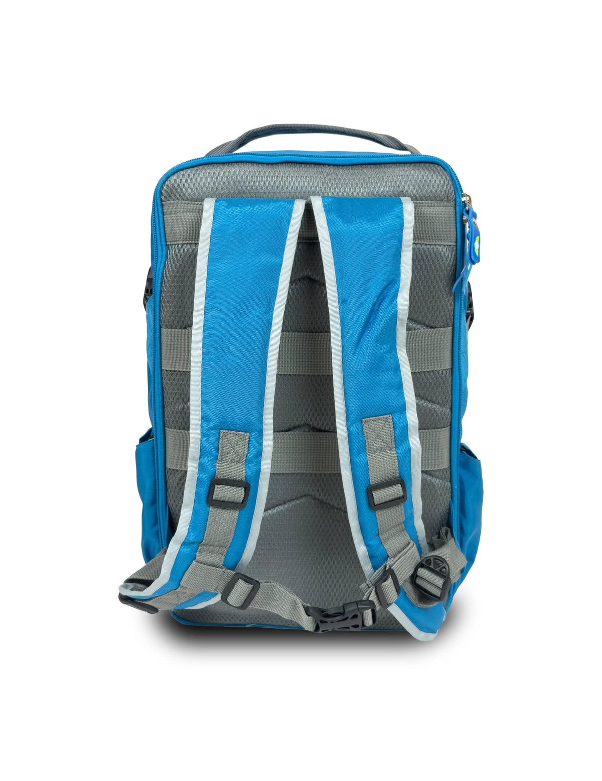 Skate Backpack White + Electric Blue
