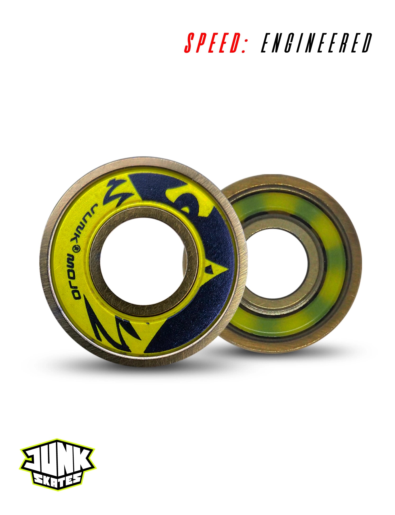 Junk Mojo Ceramic + Titanium Bearings | Inline Skate Bearings | Junk Wheels Junk Mojo Ceramic + Titanium Bearings | Inline Skate Bearings | Junk Wheels