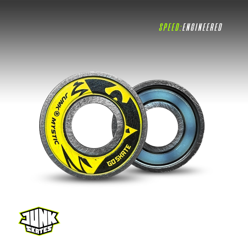Junk Mystic Pro 6ix Ceramic Skate Bearings - 16 Pack