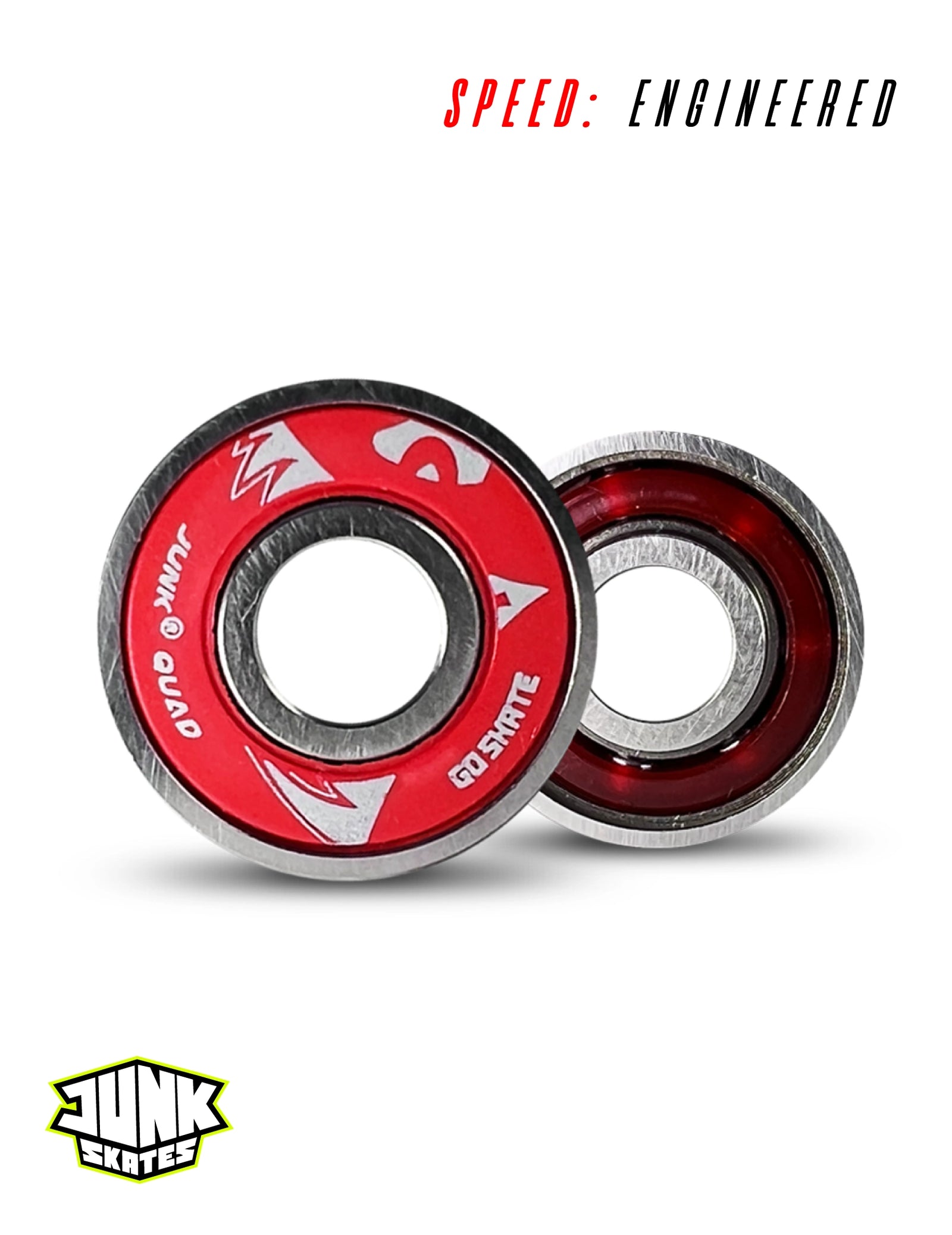 Junk Quad 7mm Steel Bearings *For 7MM Quad Skates ONLY *