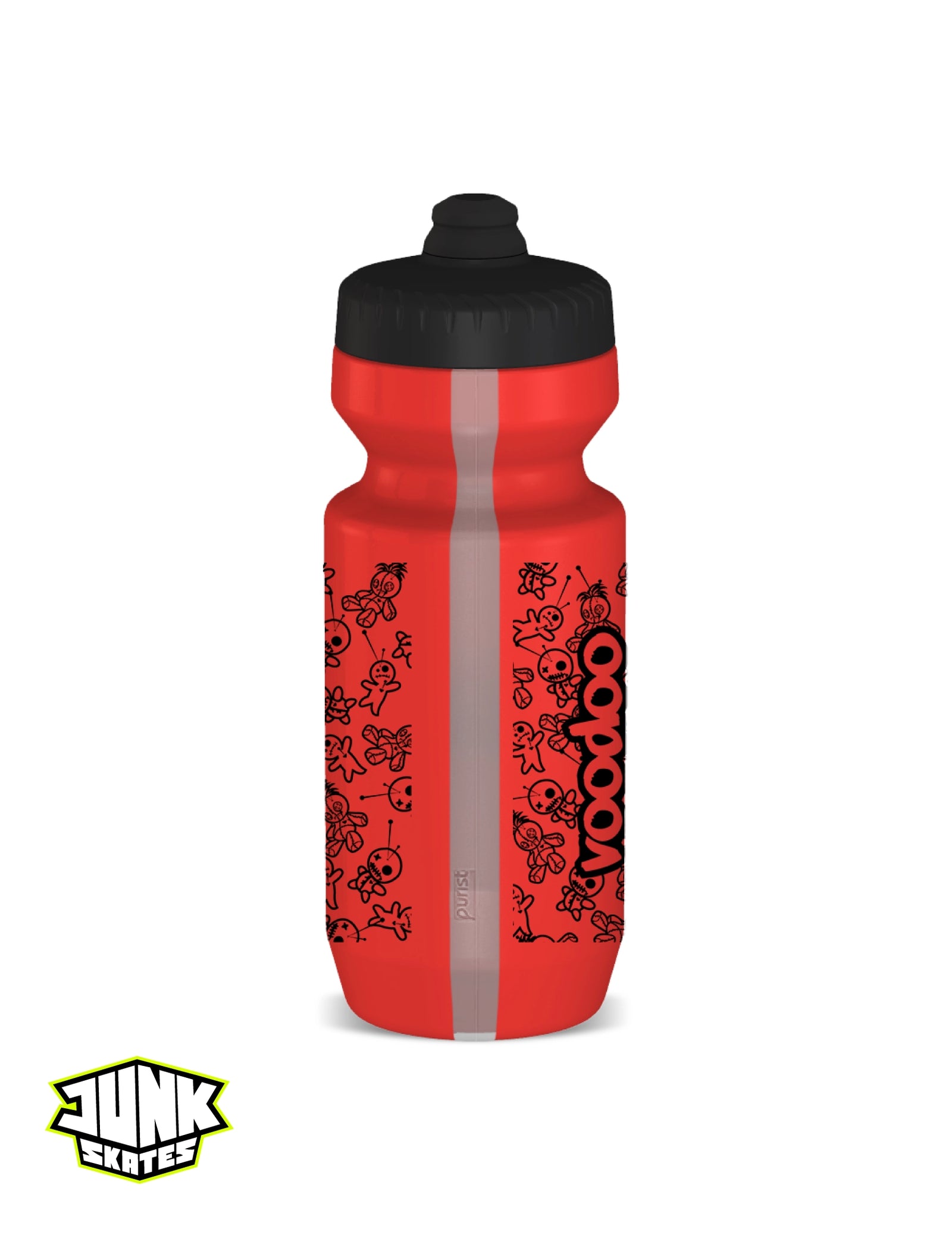 Red Voodoo Purist Water Bottle – Fixy 2.0 (22oz)