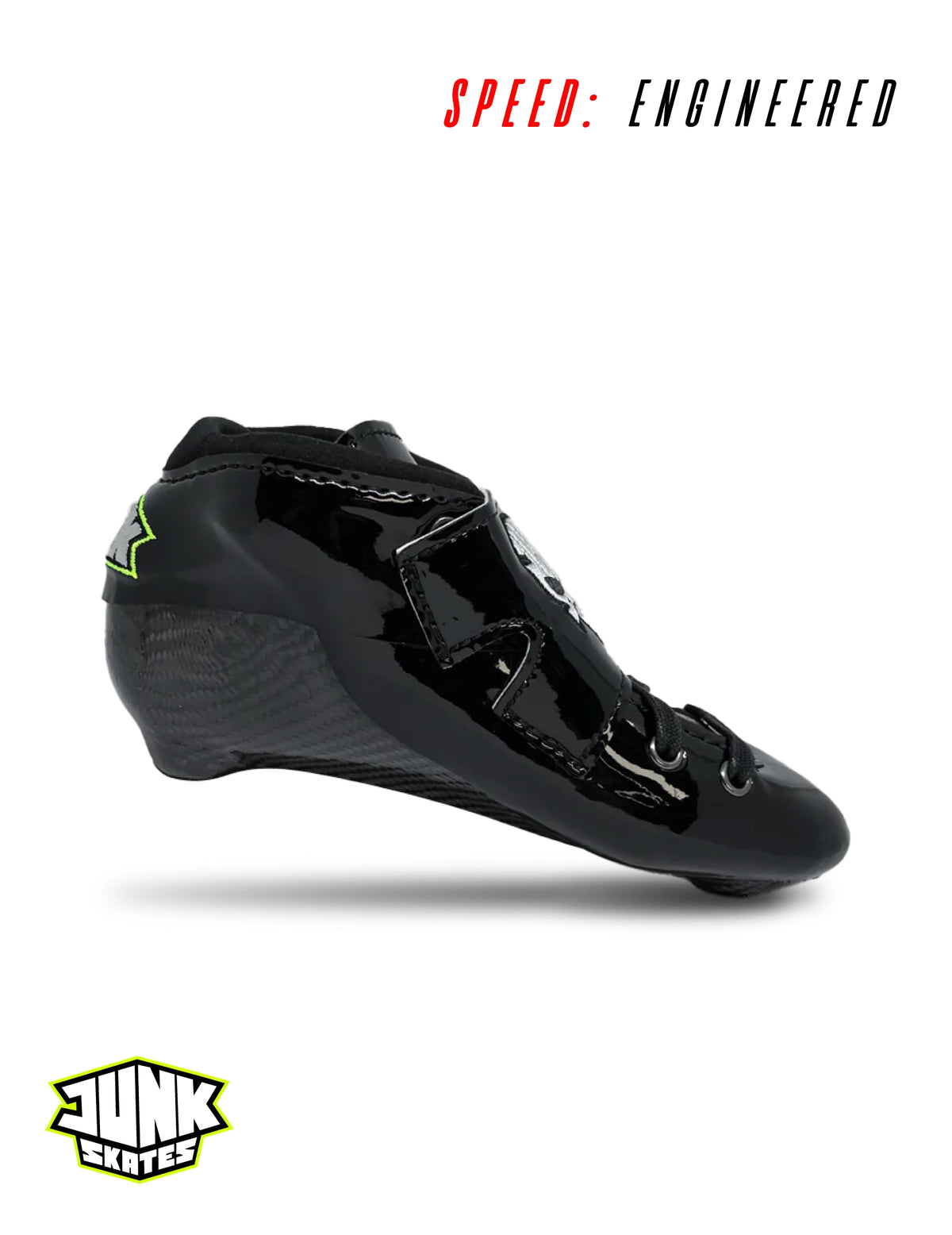 Junk Element Black Premium Inline Skate Boots
