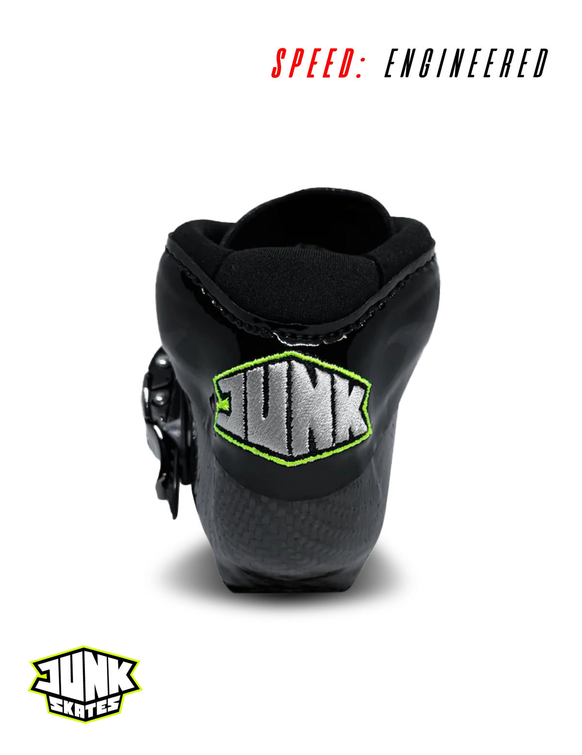 Junk Element Black Premium Inline Skate Boots