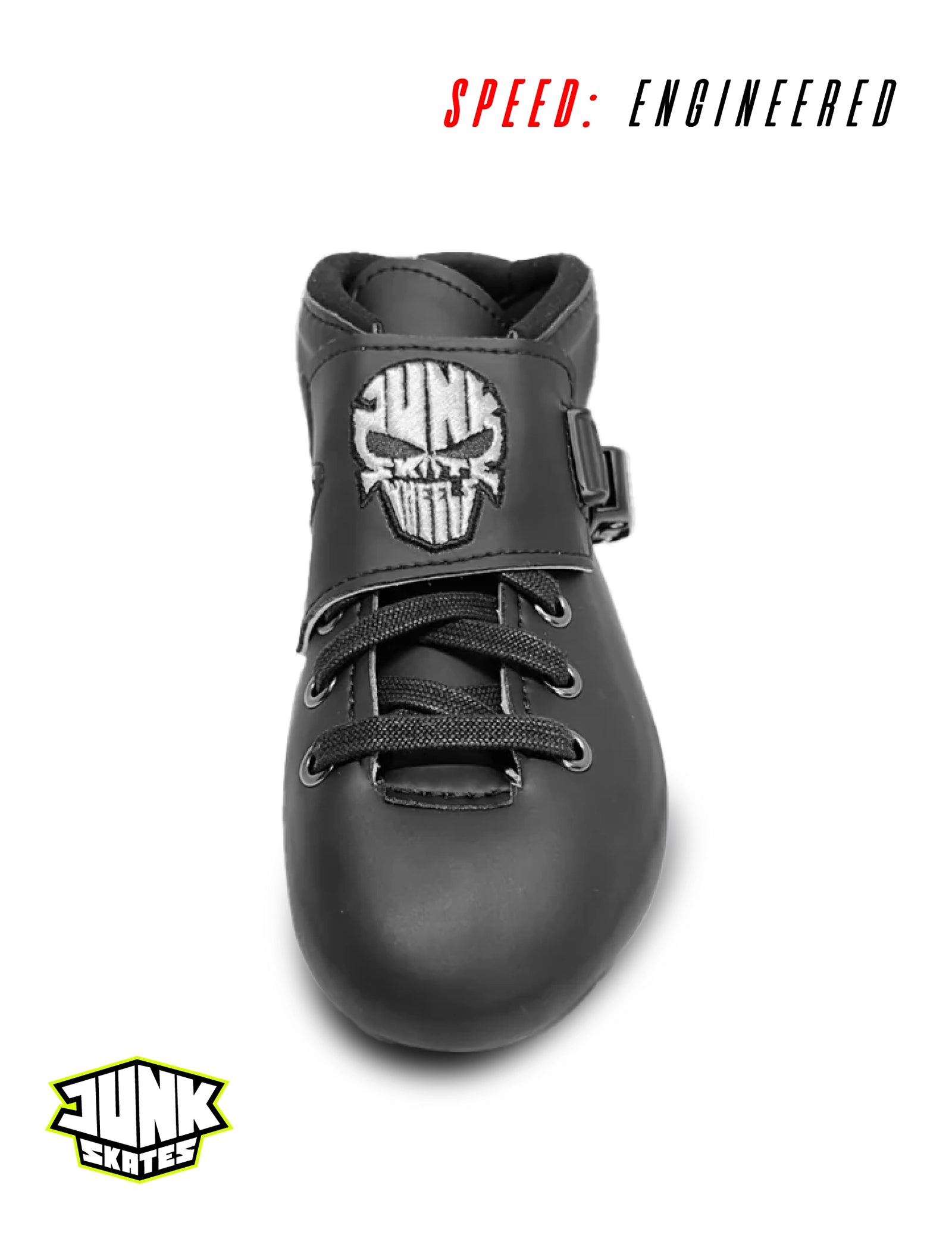 Junk Element Full Carbon Speed Skating Boots 🛼⚡ – Matte Black