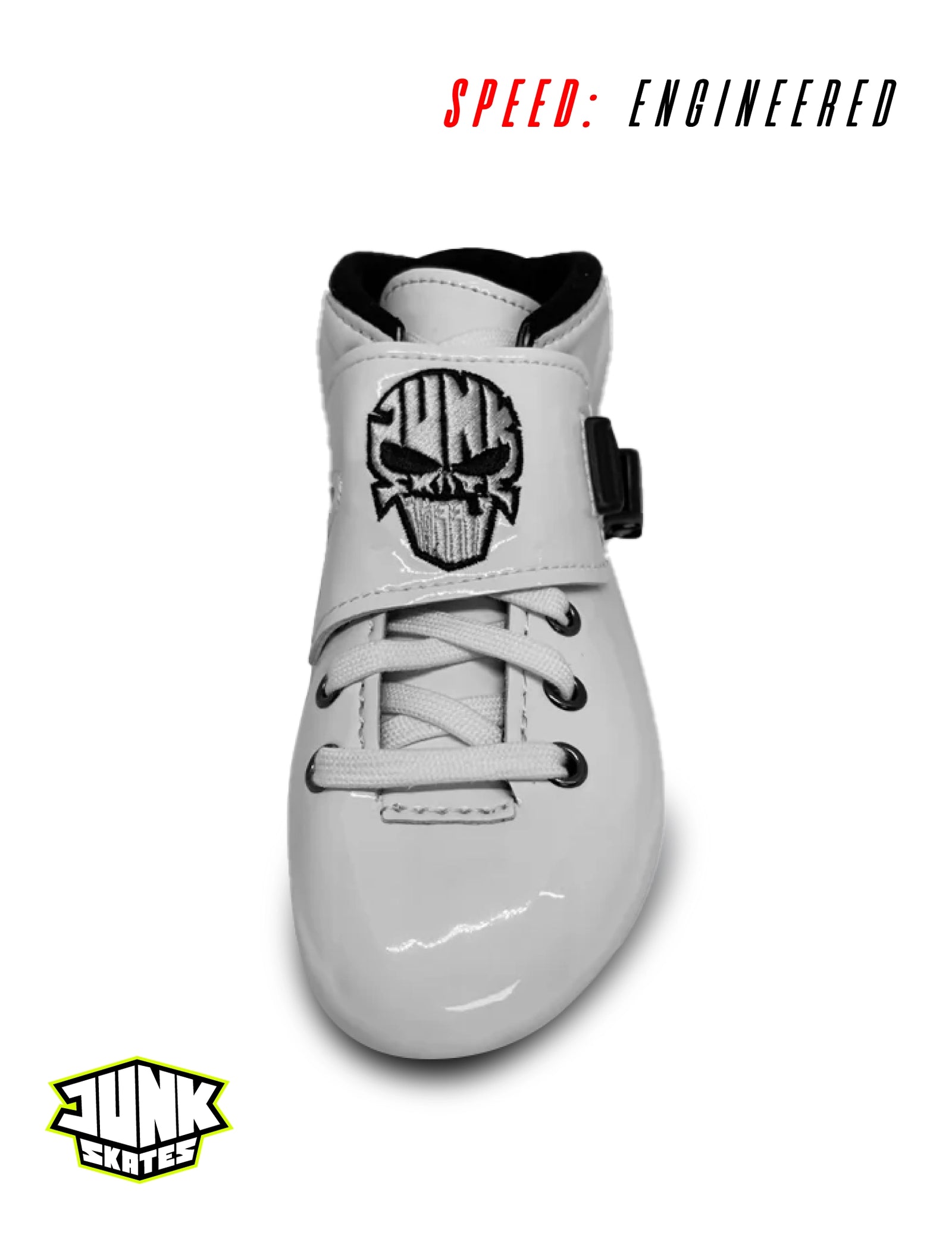 Junk Element White Premium Inline Skate Boots