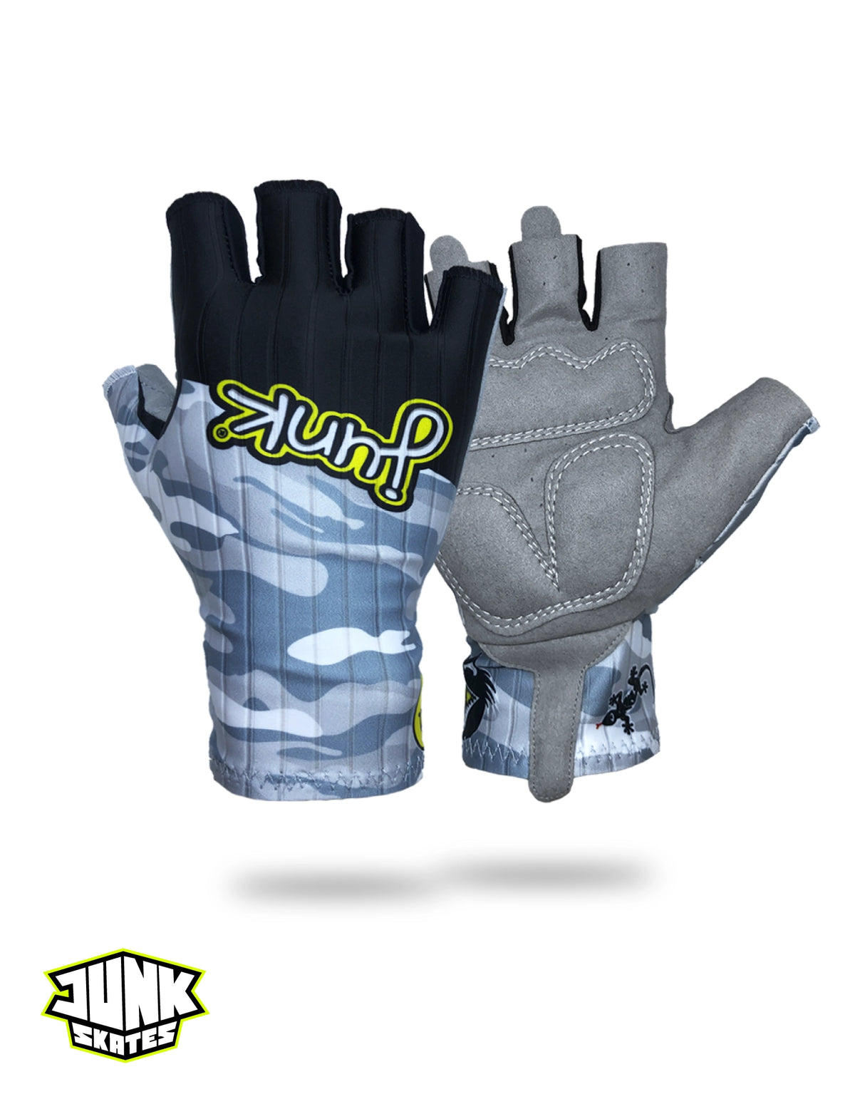 Junk White Camo Aero Racing Gloves