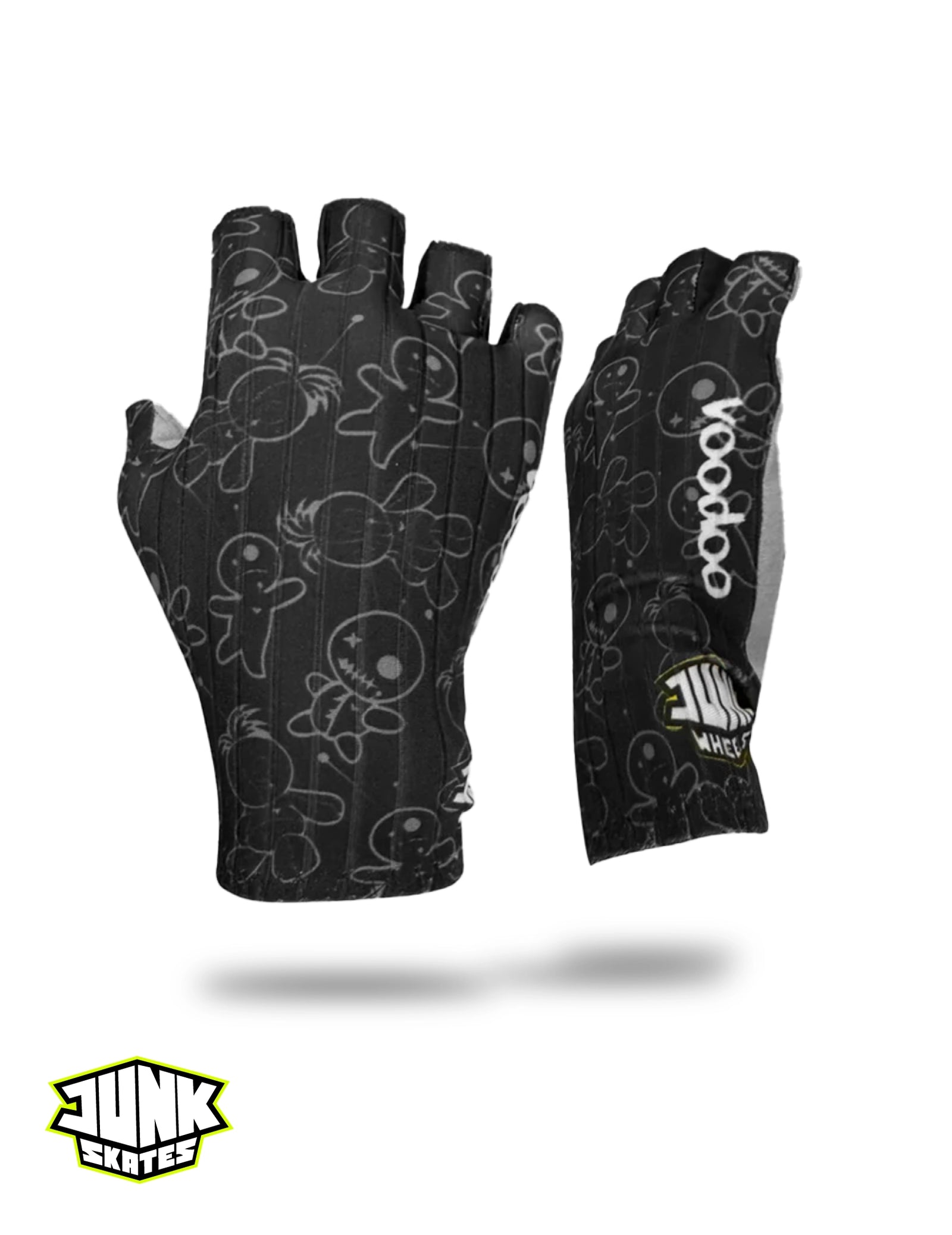 Junk Voodoo Black Aero Racing Gloves