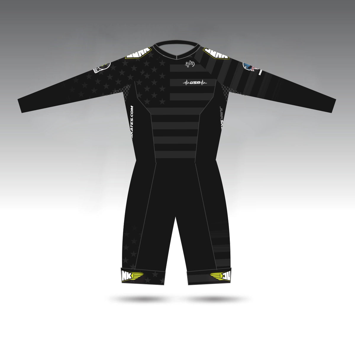 Junk USA Black Out Pro Racing Suit 🇺🇸 (Long Sleeve)