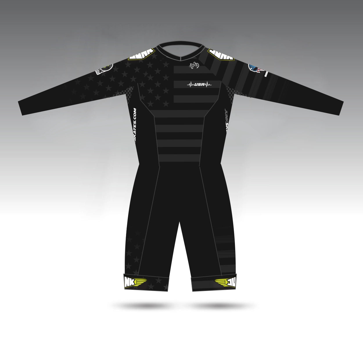 Junk USA Black Out Pro Racing Suit 🇺🇸 (Long Sleeve)