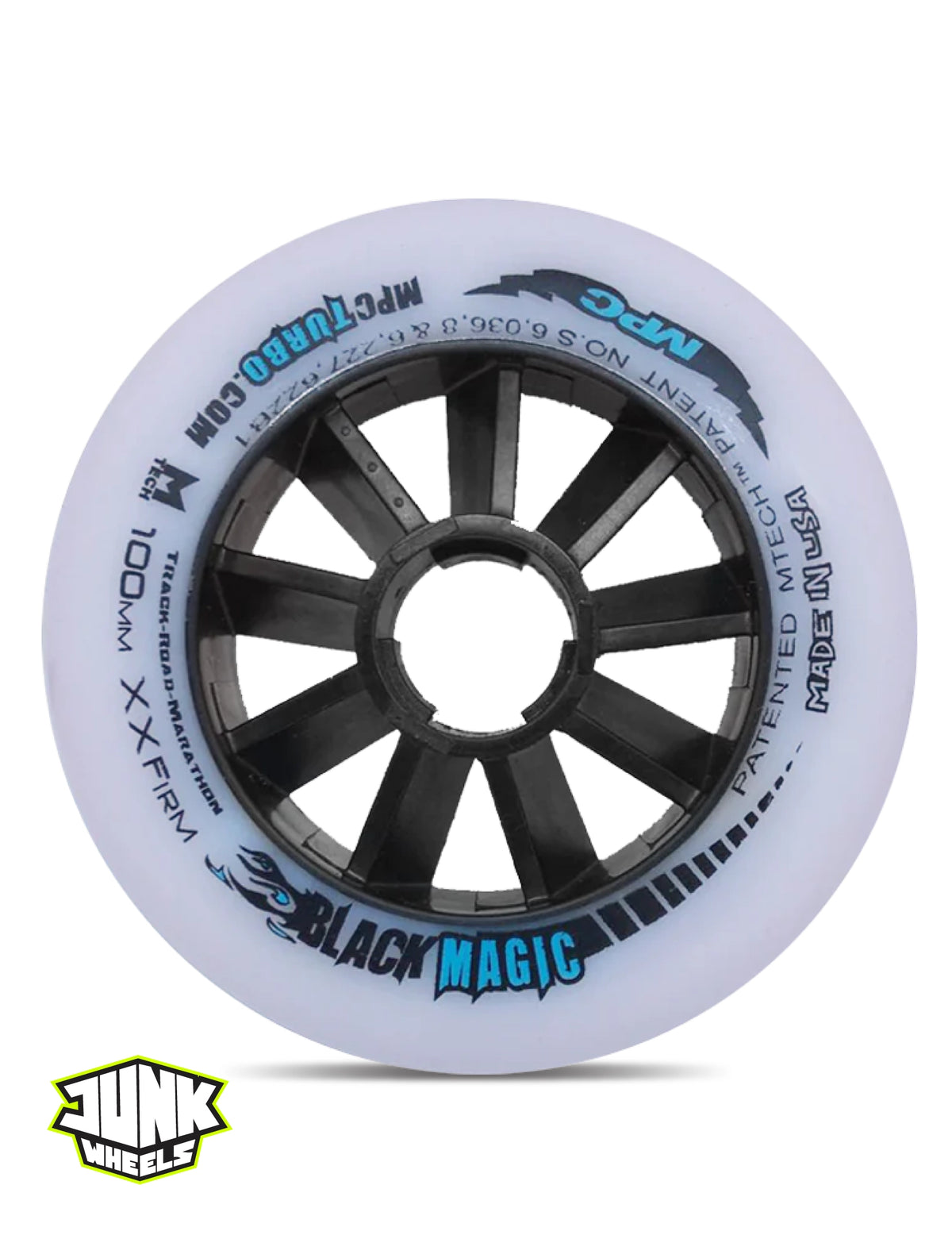 MPC Black Magic XX-Firm Speed Skating Wheels (80–125mm)
