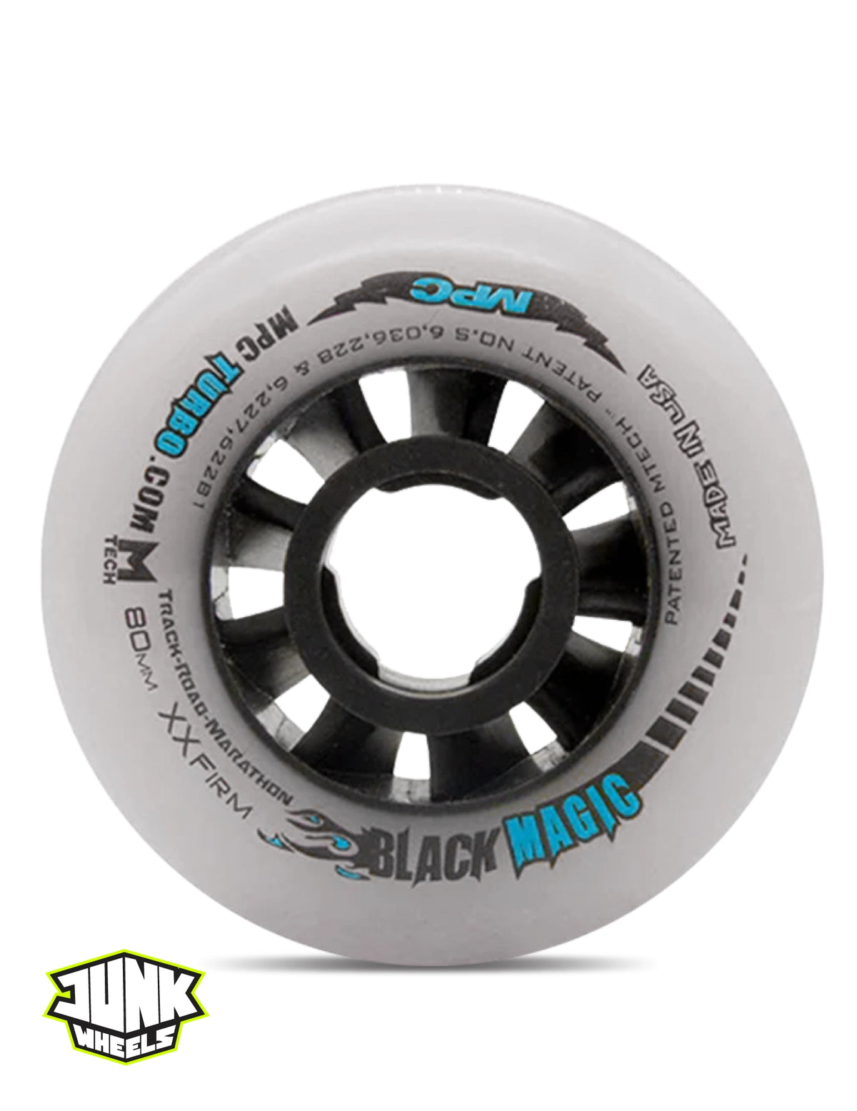 MPC Black Magic XX-Firm Speed Skating Wheels (80–125mm)