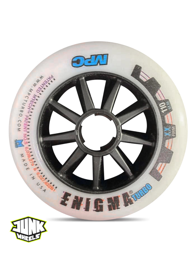 MPC Enigma Turbo 110mm XX-Firm – Elite Speed Skating Wheel - Junk