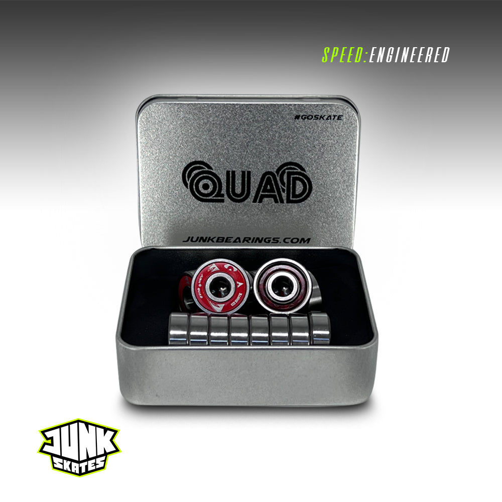 Junk Quad 7mm Steel Bearings *For 7MM Quad Skates ONLY *