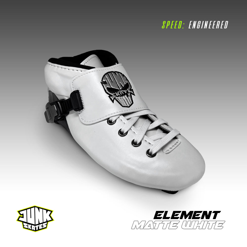 Junk Element Matte White Boots