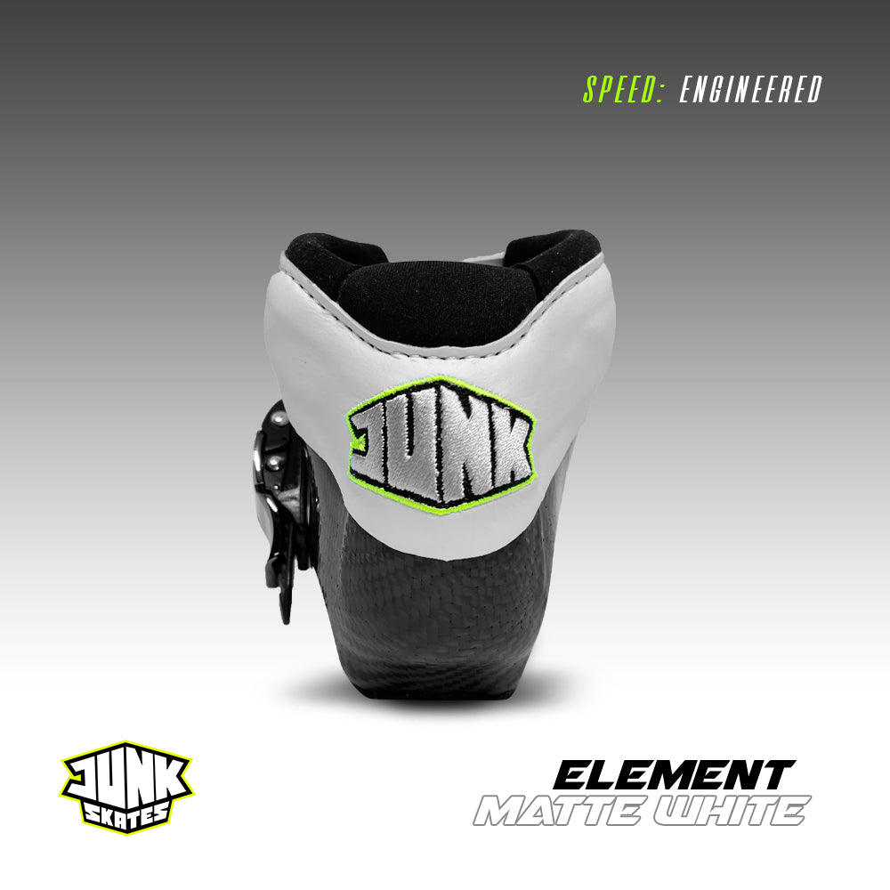 Junk Element Matte White Boots