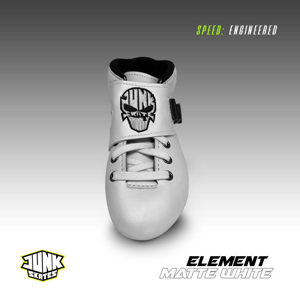 Junk Element Matte White Boots