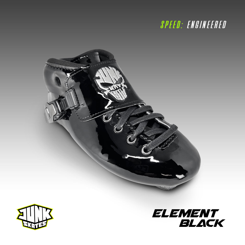 Junk Element Black Premium Inline Skate Boots