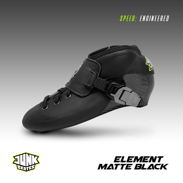 Junk Element Black Premium Inline Skate Boots