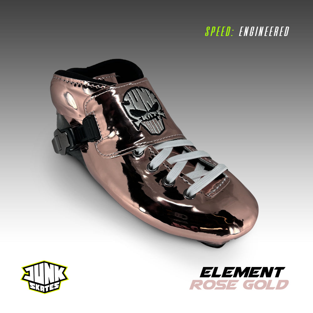 Junk Element Black Premium Inline Skate Boots